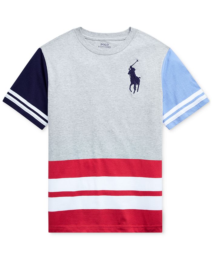 Polo Ralph Lauren Big Boys Big Pony Cotton Jersey Graphic T-Shirt ...