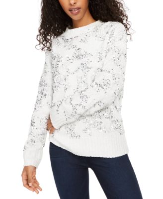 french connection rosemary sequin sweater