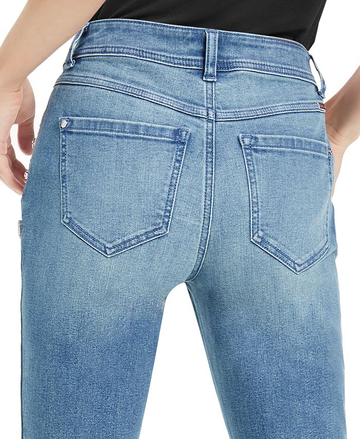 INC International Concepts INC Crystal Cluster Bootcut Jeans, Created ...