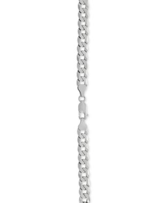 Curb Link 22 Chain Necklace (7mm) in 18k Gold-Plated Sterling Silver
