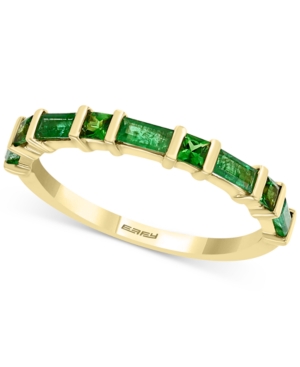image of Effy Emerald (3/8 ct. t.w.) & Tsavorite (1/5 ct. t.w.) Ring in 14K Gold