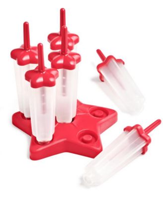 Martha Stewart Collection - Star Ice Pop Molds, Set of 6 with Stand