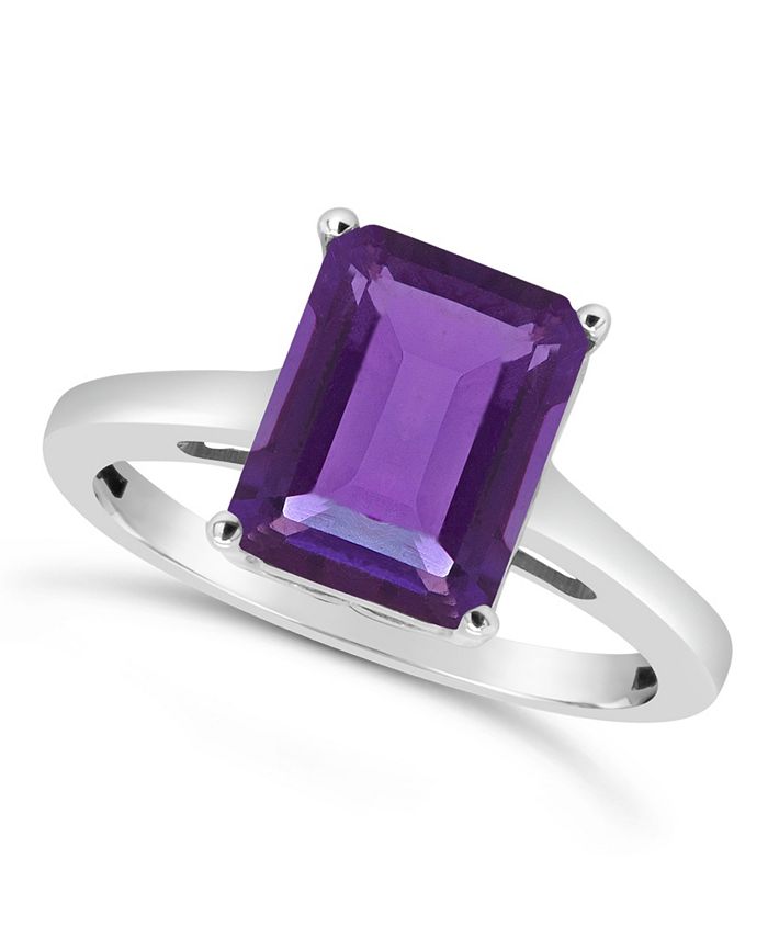 Amethyst shop jewelry macy's