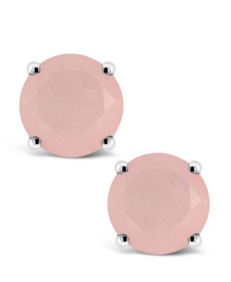 Peridot (1-7/8 ct. t.w.) Stud Earrings in Sterling Silver (Also available in Dark Blue Topaz, Rose Quartz, Amethyst, Citrine, Garnet, and Sky Blue Topaz)