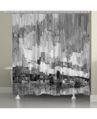 Grey Glacier Shower Curtain, 71" x 72"