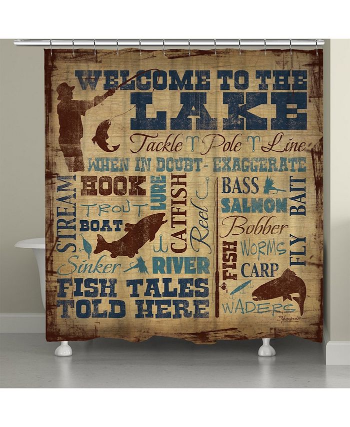 Laural Home to the Lake Shower Curtain Macy's