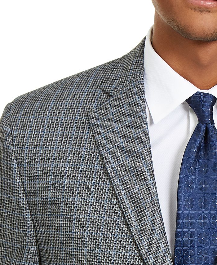 Lauren Ralph Lauren Men's ClassicFit Ultraflex Stretch Gray/Blue