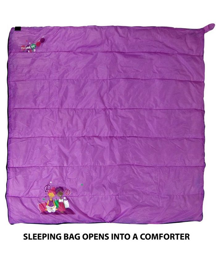 GigaTent 54" Slumber Girl Kid's Sleeping Bag Macy's