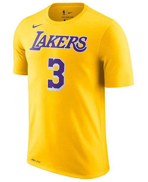Nike Men S Anthony Davis Los Angeles Lakers Icon Player T Shirt Reviews Sports Fan Shop By Lids Men Macy S