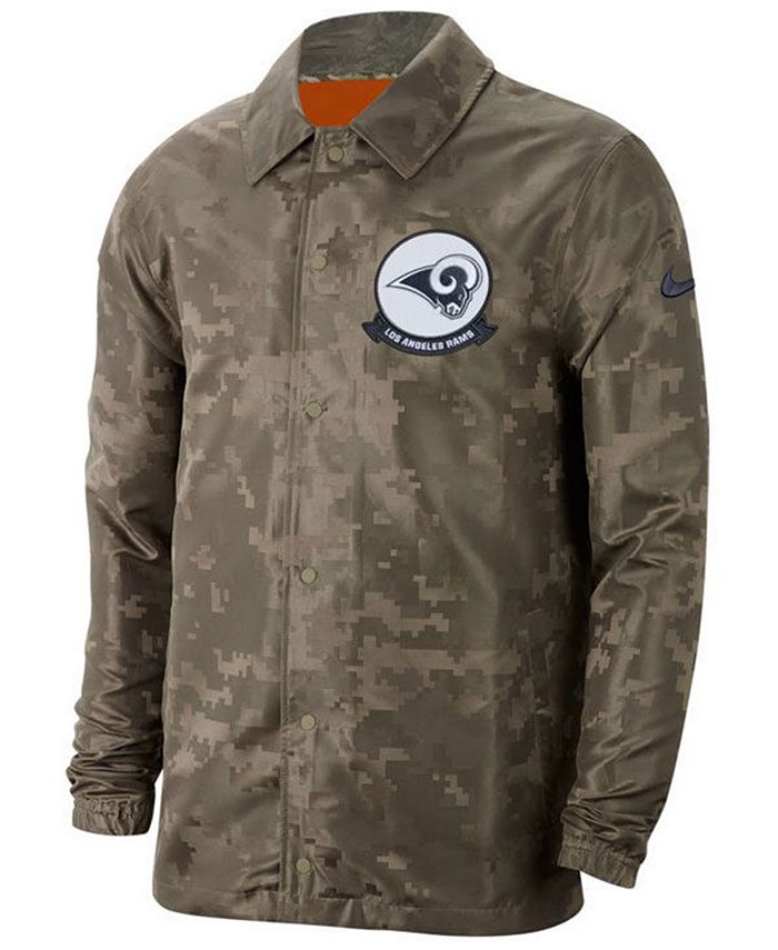Rams salute shop to service jacket