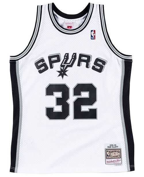 Mitchell Ness Men S Sean Elliott San Antonio Spurs Hardwood