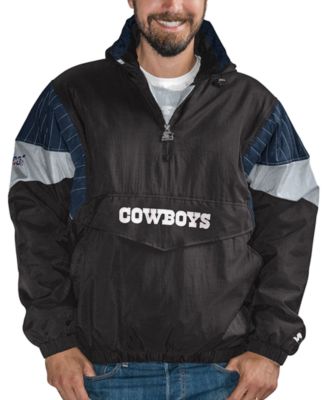 dallas cowboys pullover starter jacket