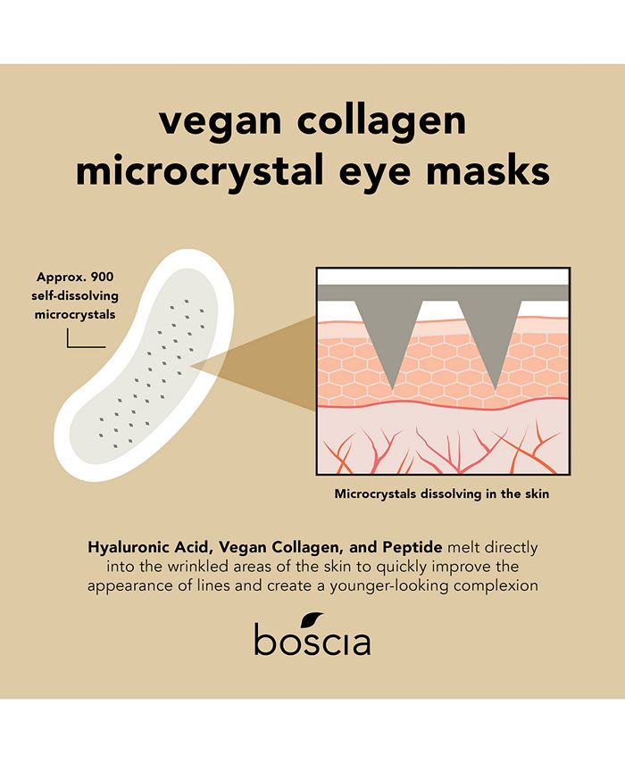 boscia Vegan Collagen Microcrystal Eye Mask Macy's
