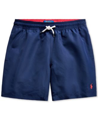 macys polo swim trunks