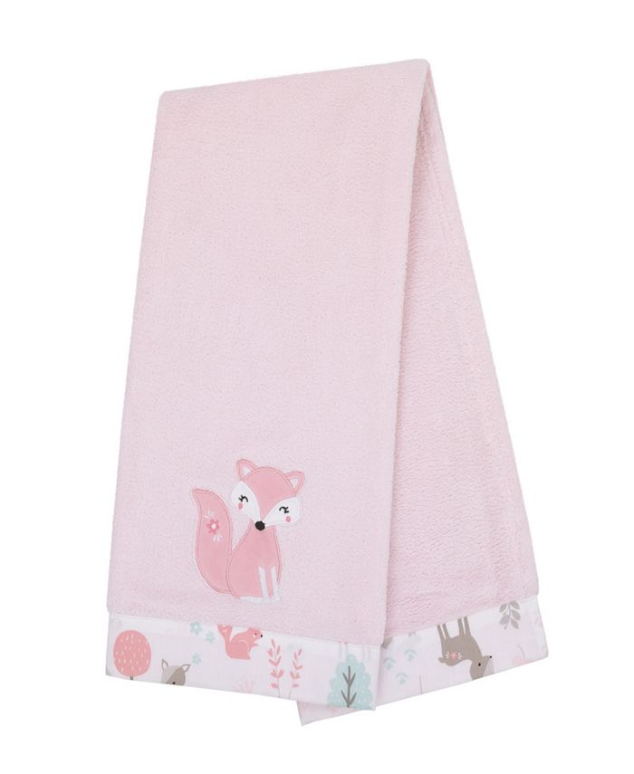 NoJo Sweet Forest Friends Appliqued Baby Blanket Macy s