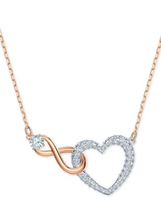 SWAROVSKI/正規品・関税・配送込/ Infinity Heart ネックレス SWAROVSKI/正規品・関税・配送込/ Infinity Heart ネックレス