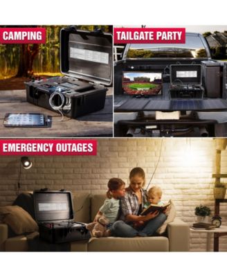 Wagan Tech Wagan Solar Power Case with 800 Watt Power Inverter with 60 Watt Foldable Solar Panel