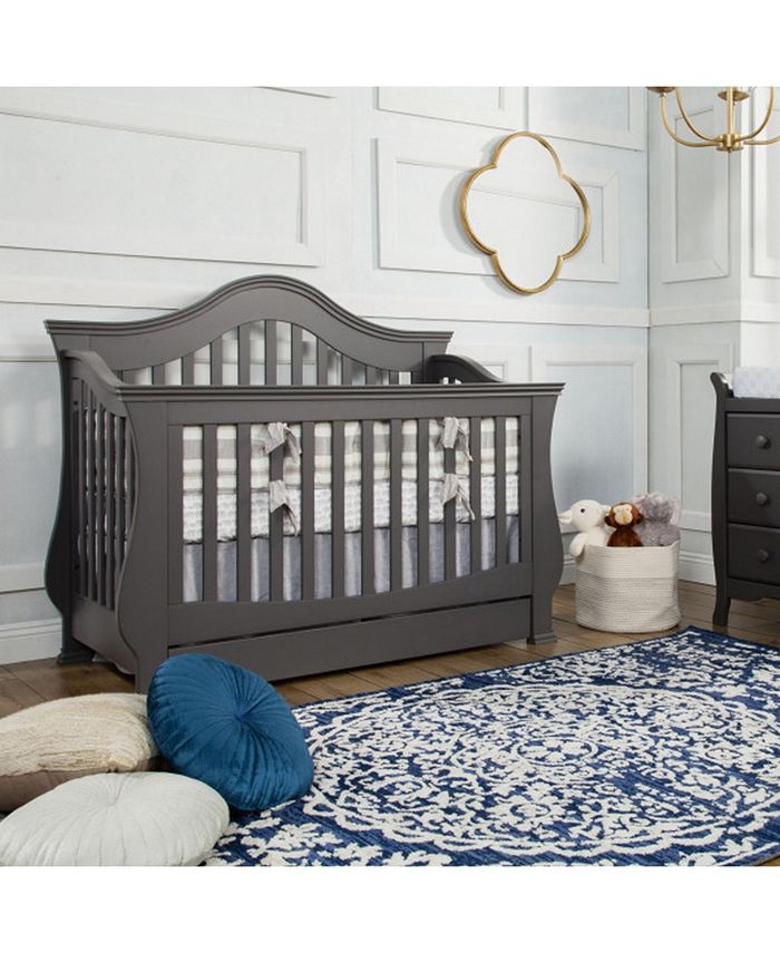 Million Dollar Baby Classic Ashbury 4in1 Convertible Baby Crib including Toddler Rail Macy's