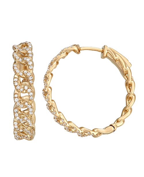 Serena Williams Jewelry Diamond 1 2 Ct T W Earrings In 14k Yellow Gold Reviews Earrings Jewelry Watches Macy S