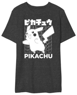 AIRWAVES Pikachu Kanji Men's Graphic T-Shirt - Macy's