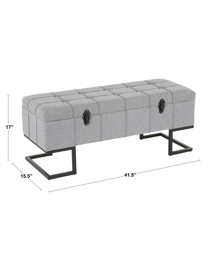 Lumisource Midas Storage Bench & Reviews - Furniture - Macy's