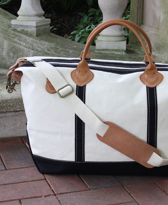 ShoreBags Weekender Canvas Duffel Macy's