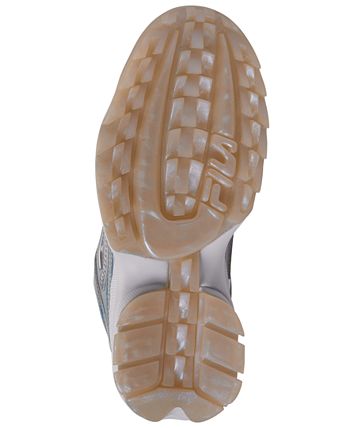 iridescent fila shoes