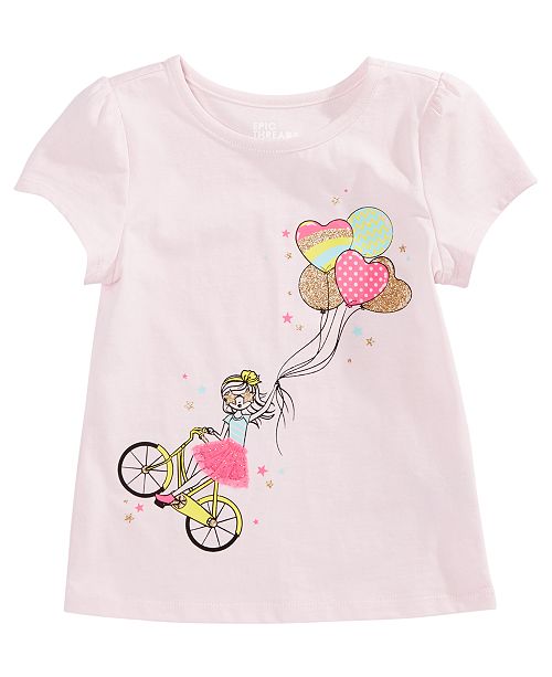 Epic Threads Toddler Girls Balloon Bike T Shirt Created For Macy S