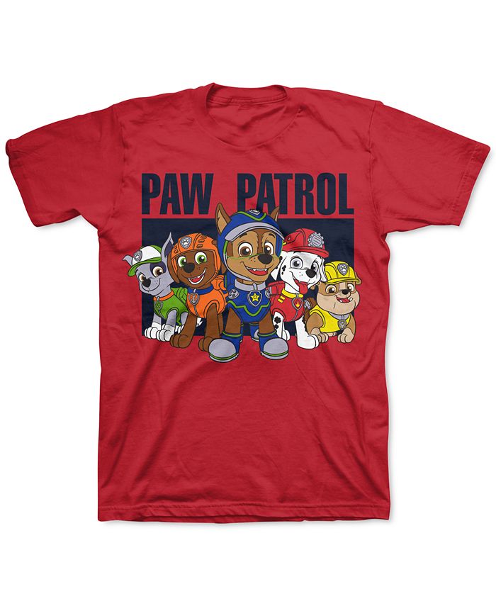 Jem Paw Patrol-Print Cotton T-Shirt, Boys Macy's