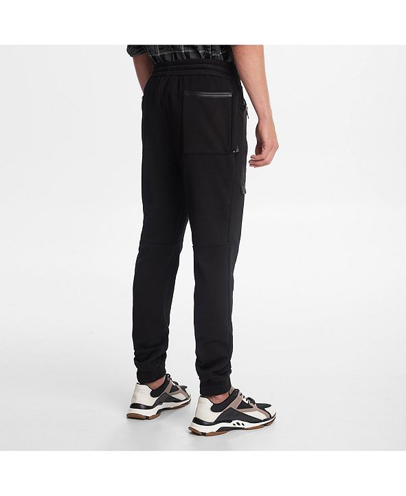 Karl Lagerfeld Paris Men's Zip Gusset Jogger & Reviews - Pants - Men - Macy's