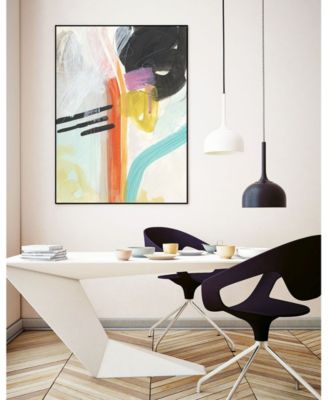 20" x 16" Rhythm Variations I Art Block Framed Canvas