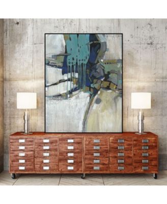 28" x 22" Separation II Art Block Framed Canvas