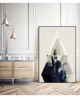 Giant Art 20" x 16" Beneath the Surface III Art Block Framed Canvas