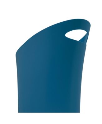 Umbra Skinny 2G Waste Basket, Lagoon Blue