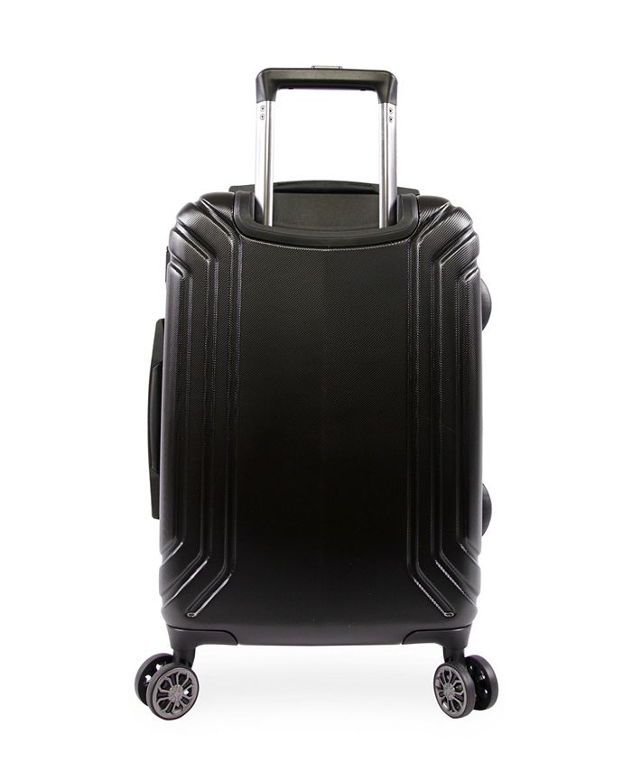 Brookstone Brett 21" Hardside CarryOn Luggage with Charging Port Macy's