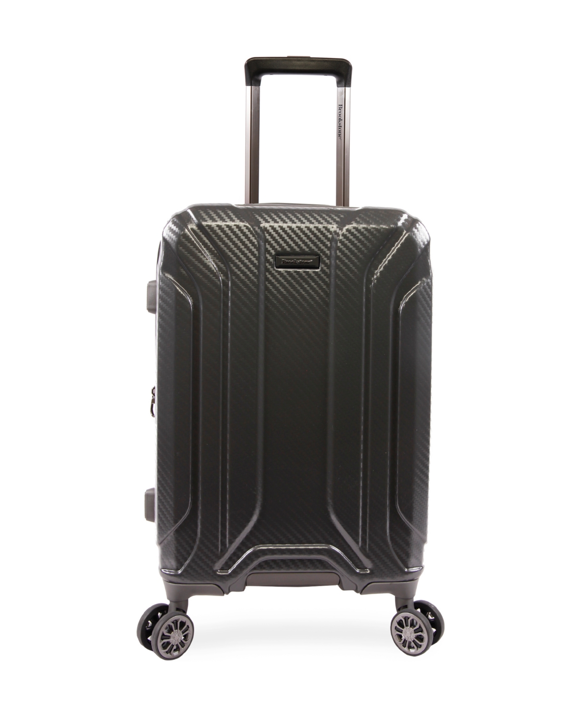 Keane 21" Hardside Carry-On Luggage with Charging Port - Charcoal