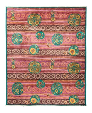 Closeout! Timeless Rug Designs One of a Kind OOAK2892 Red 8'1in x 10'3in Area Rug