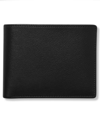 Perry Ellis Portfolio Men&#39;s Leather Park Avenue Bifold Wallet - All Accessories - Men - Macy&#39;s