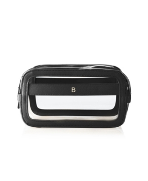 Cathy's Concepts Personalized Large Vegan Leather Travel Cosmetic Case