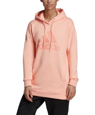 adidas hoodie peach