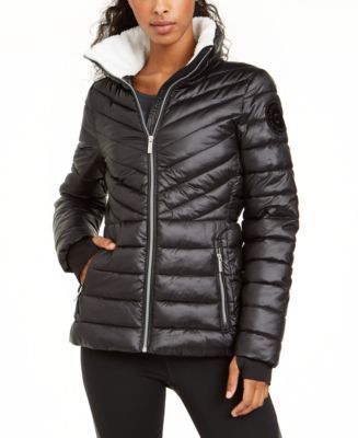 Calvin Klein Quilted Jacket - Macy's