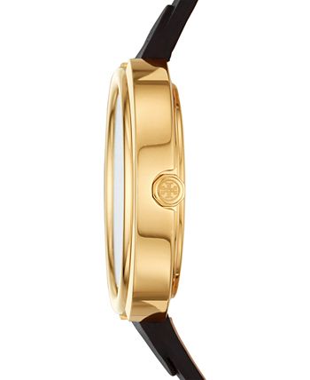 Tory Burch - Women's The Miller Black Leather Strap Watch 36mm