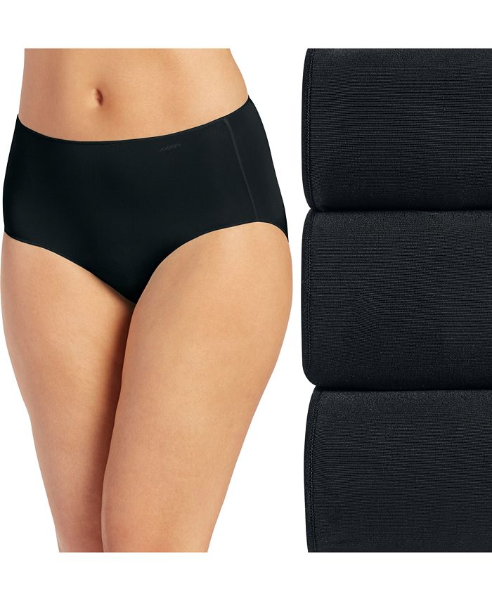Women's No Panty Line Hip Brief Panties - 3 Pack 