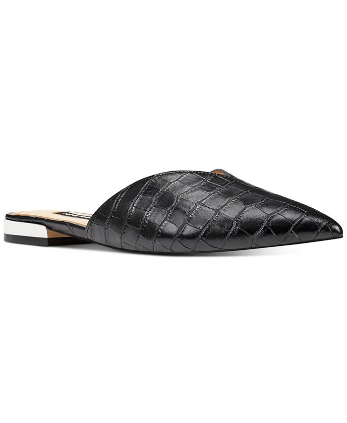 Macy's sales black mules
