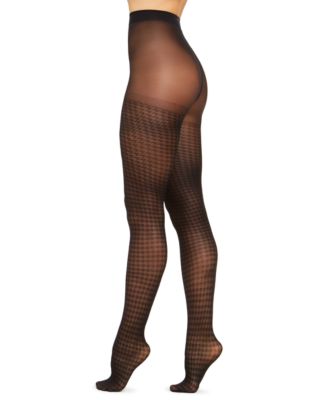 INC International Concepts - Women's Houndstooth Tights