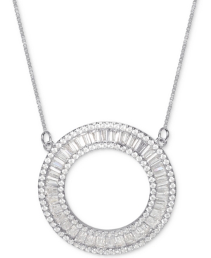 image of Cubic Zirconia Baguette Circle 18