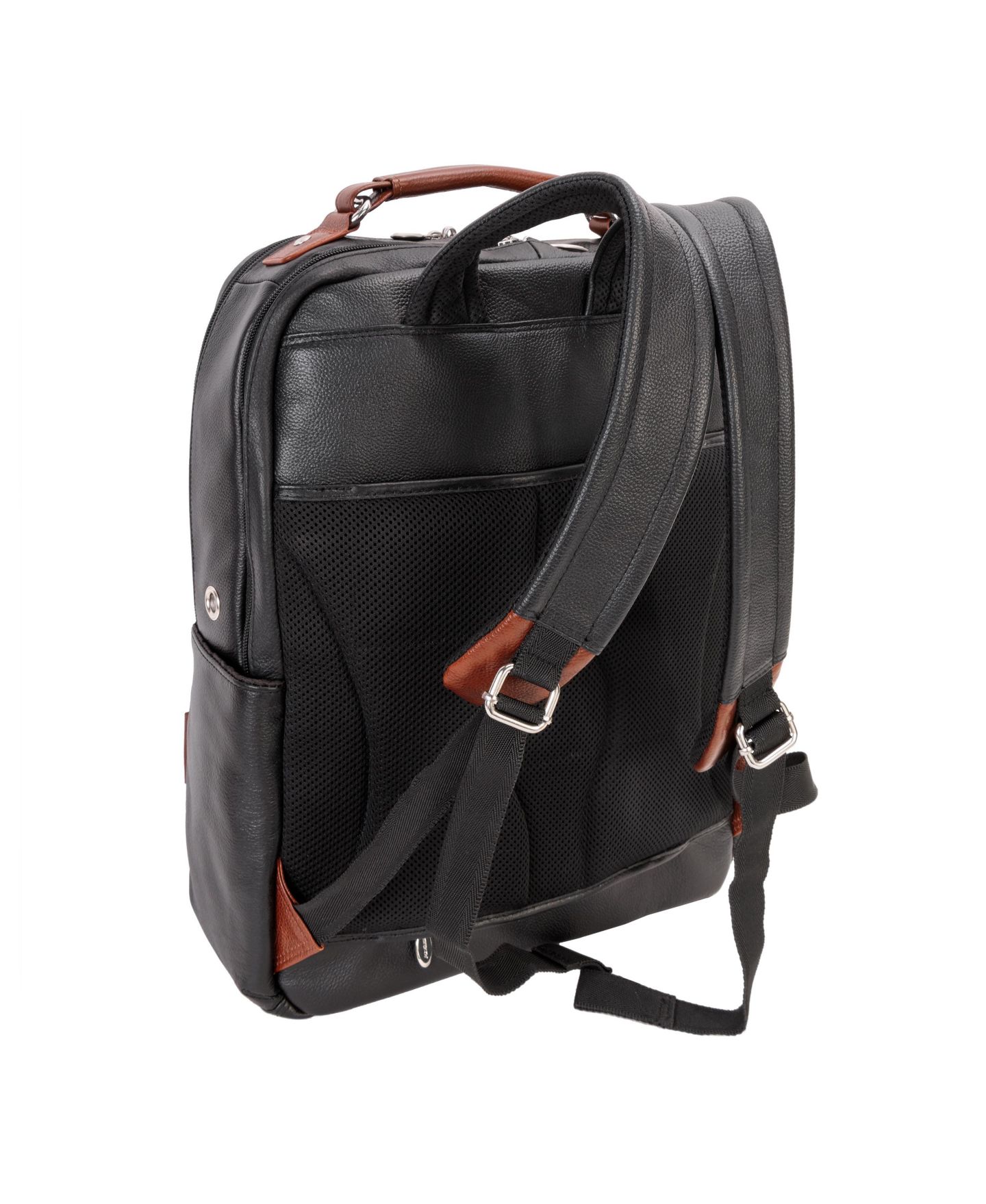 Рюкзак McKlein Logan 17" Dual-Compartment Laptop Tablet, цвет: Чёрный — фото 6