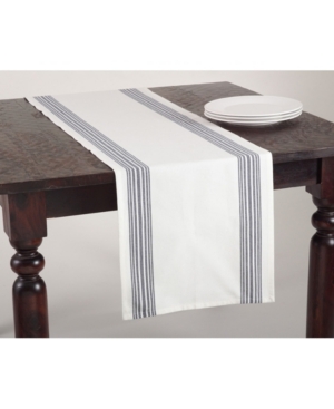 Saro Lifestyle Striped Design Runner