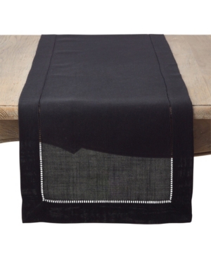 Saro Lifestyle Classic Hemstitch Border Table Runner 16