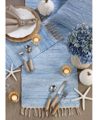 Tasseled Design Chindi Runner